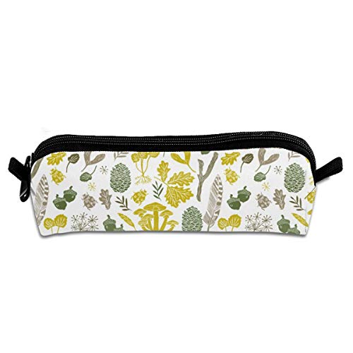 Nature Walk Fall Green Acorn Oak Leaves Leaf Botanical Kids Baby Outdoor Forest Woodland Students Canvas Federmäppchen Pen Bag Stationary Case Makeup Cosmetic Bag 21 x 5,5 x 5 cm Nature Walk Fall Green Acorn Oak Leaves Leaf Botanical Kids Baby Outdoor Forest Woodland Students Canvas Federmäppchen Pen Bag Stationary Case Makeup Cosmetic Bag 21 x 5,5 x 5 cm von Ameok-Design