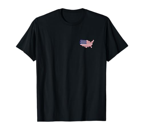 USA AMERIKA | USA LOGO | FLAGGE | ROADTRIP PATCH T-Shirt USA AMERIKA | USA LOGO | FLAGGE | ROADTRIP PATCH T-Shirt von America Musclecar Stars and Stripes Burger Bier