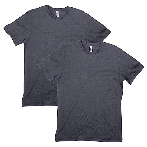American Apparel Uni CVC T-Shirt, Stil G2001CVC, 2er-Pack, XL von American Apparel