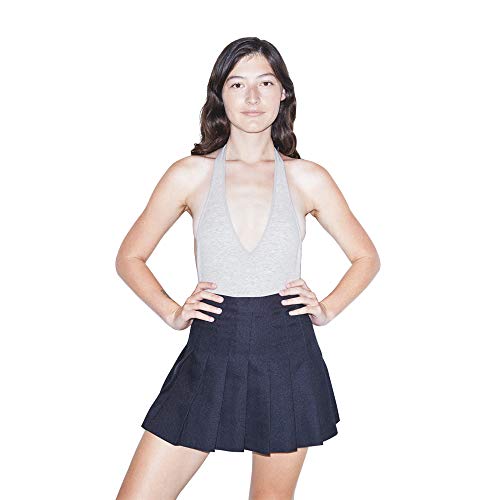 American Apparel Damen Gabardine Skirt Tennis-Rock, Patriot Blue, Mittel von American Apparel