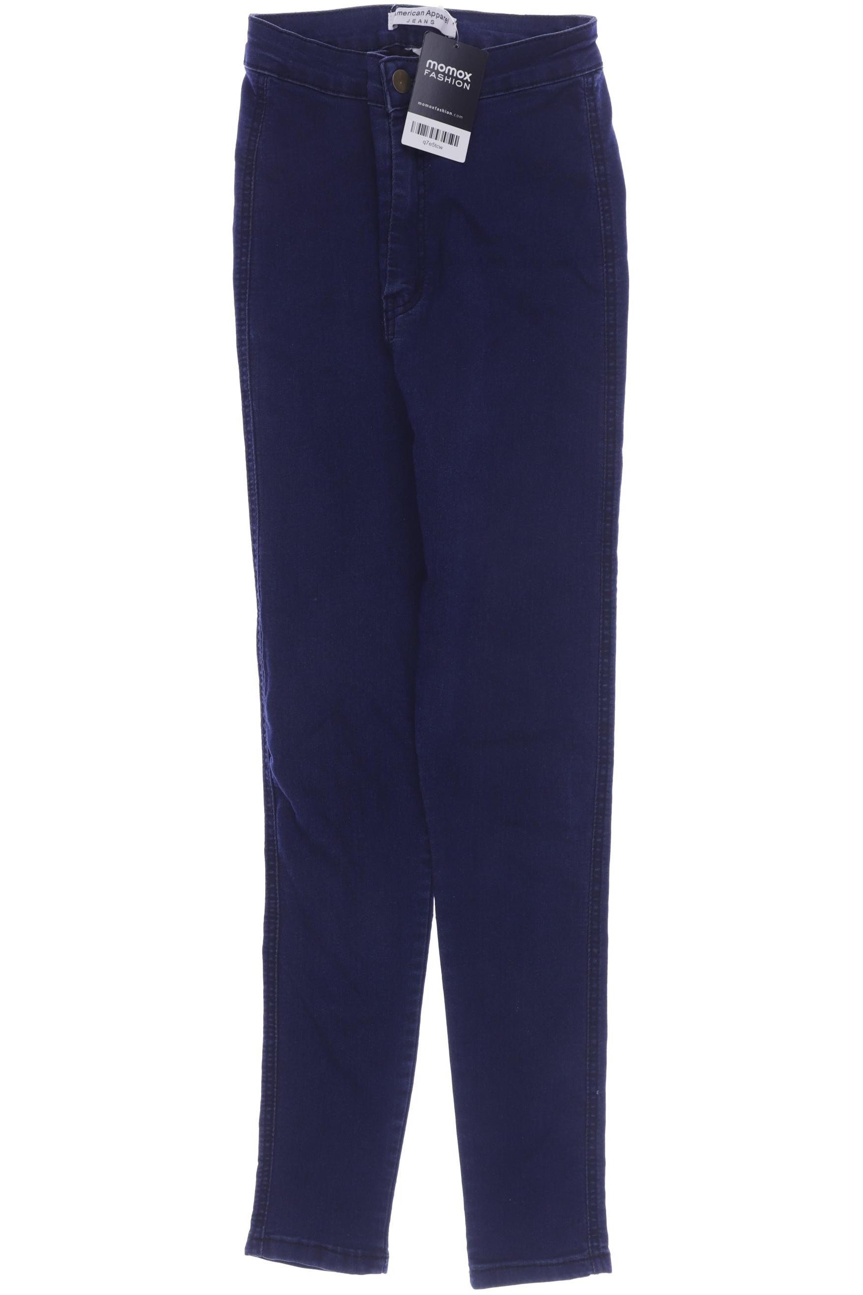 American Apparel Damen Jeans, blau von American Apparel