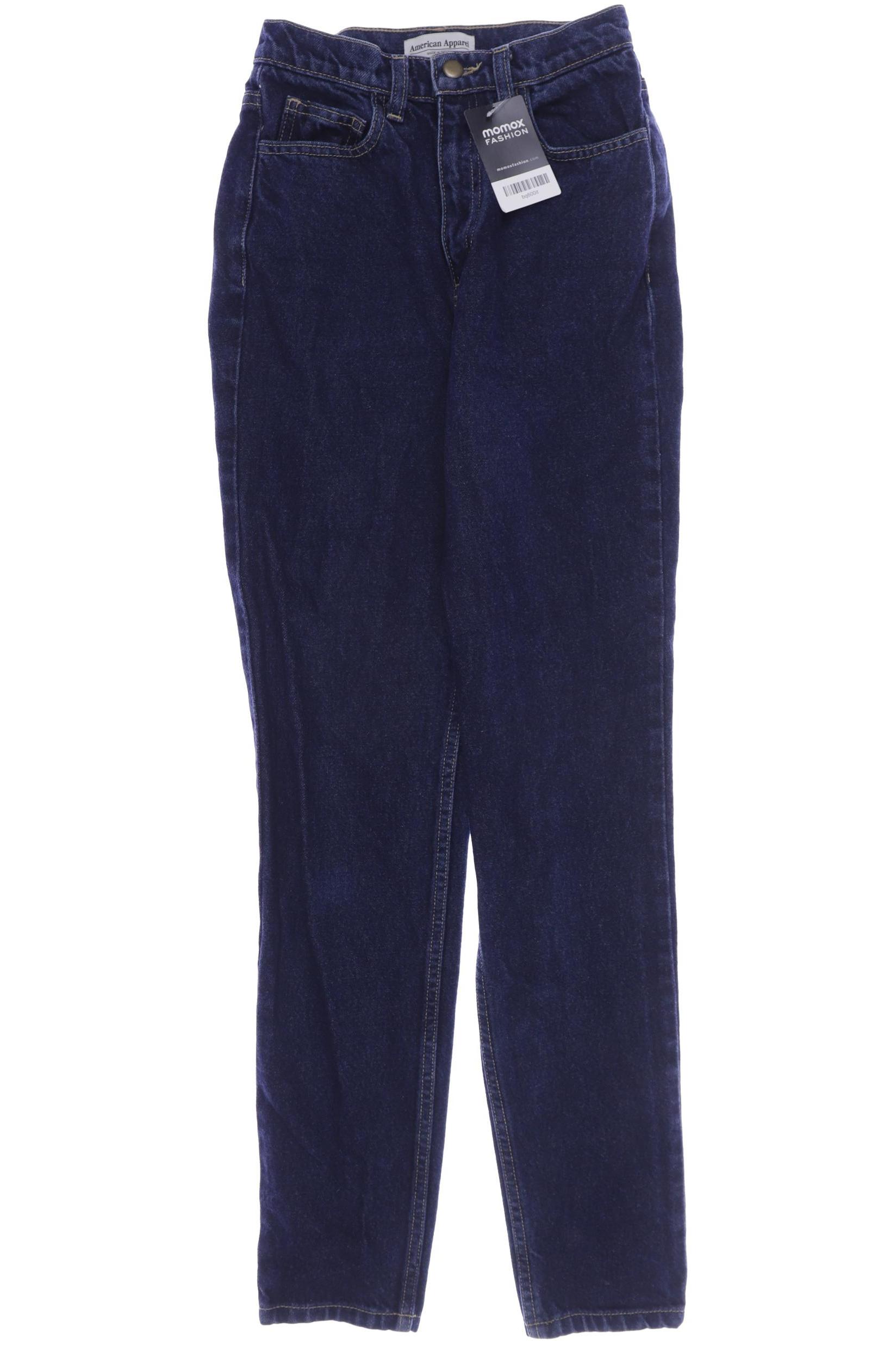 American Apparel Damen Jeans, marineblau von American Apparel