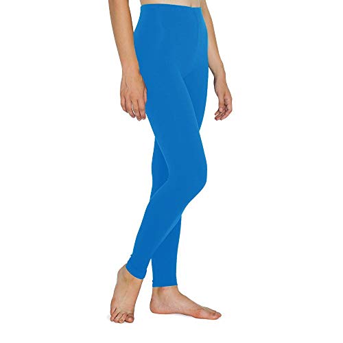 American Apparel - Damen Jersey Leggings/teal, S von American Apparel