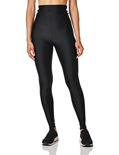 American Apparel Damen Nylon Tricot High Waist Leggings, schwarz, Klein von American Apparel