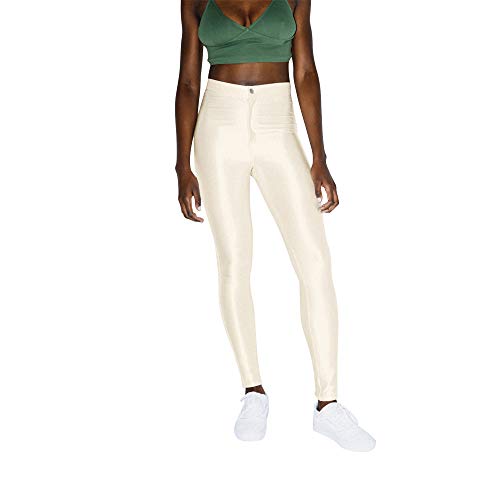 American Apparel Damen De disco broek Leggings, Pearl, S EU von American Apparel