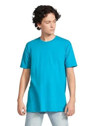 American Apparel Fine Jersey T-Shirt Style G2001 2er-Pack, Blaugrün (2er-Pack), XXL von American Apparel