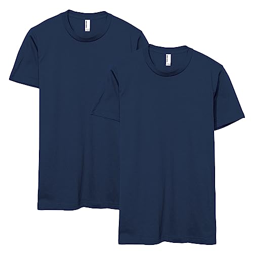 American Apparel Fine Jersey T-Shirt Style G2001 Multipack, L von American Apparel