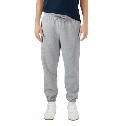 American Apparel Unisex-Erwachsene Reflex Fleece Sweatpants, Grf491aa Trainingshose, Meliert, Grau, XXL von American Apparel
