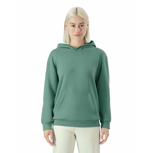 American Apparel Unisex Reflex Fleece Pullover Hoodie Sweatshirt Grf498aa Kapuzenpullover, Arktisblau, Medium von American Apparel