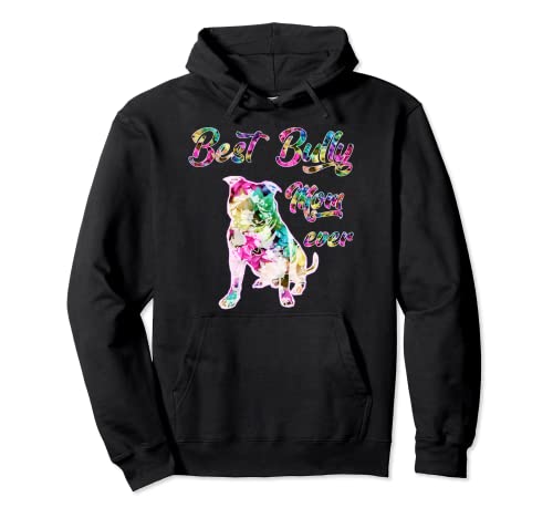 Beste American Bully Mama, American Bully Pullover Hoodie von American Bully blue line