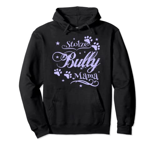 Stolze Bully Mama , Französische Bulldogge , American Bully Pullover Hoodie von American Bully blue line