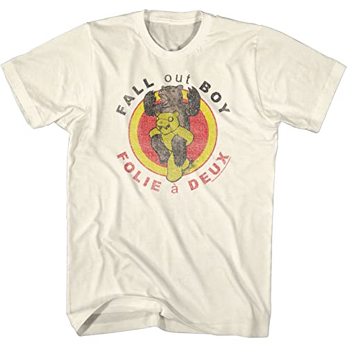 American Classics Fall Out Boy T-Shirt für Damen und Herren, Natürlich, L von American Classics
