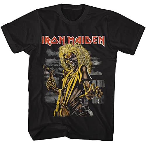 Iron Maiden T-Shirt Killers Album Cover Herren Kurzarm T-Shirts Classic Rock Graphic Tees, Schwarz, XX-Large Iron Maiden T-Shirt Killers Album Cover Herren Kurzarm T-Shirts Classic Rock Graphic Tees, Schwarz, XX-Large von American Classics