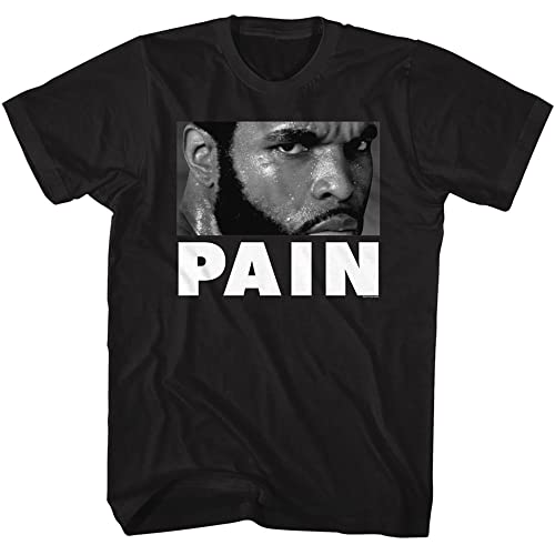 Rocky III 80er Jahre Movie Clubber Lang Erwachsene Kurzarm T-Shirt Graphic Tees, schwarz, X-Groß von American Classics