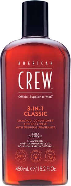 American Crew 3 in 1 Shampoo, Conditioner & Body Wash 450 ml von American Crew