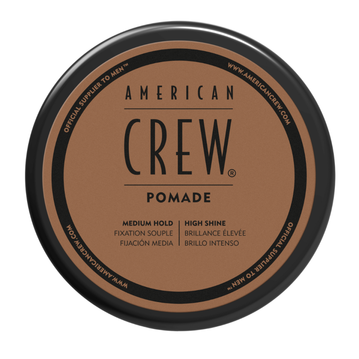 American Crew Classic Pomade - Haarwachs mit mittlerer Stärke und hohem Glanz von American Crew