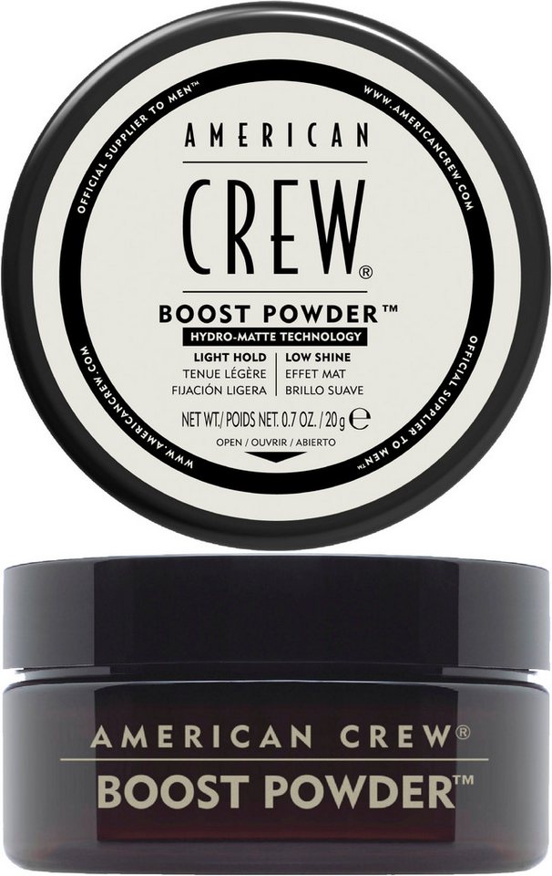 American Crew Haarpuder Classic Boost Powder 20gr, Mehr Griff und viel Ansatzvolumen für jeden Haartyp. von American Crew