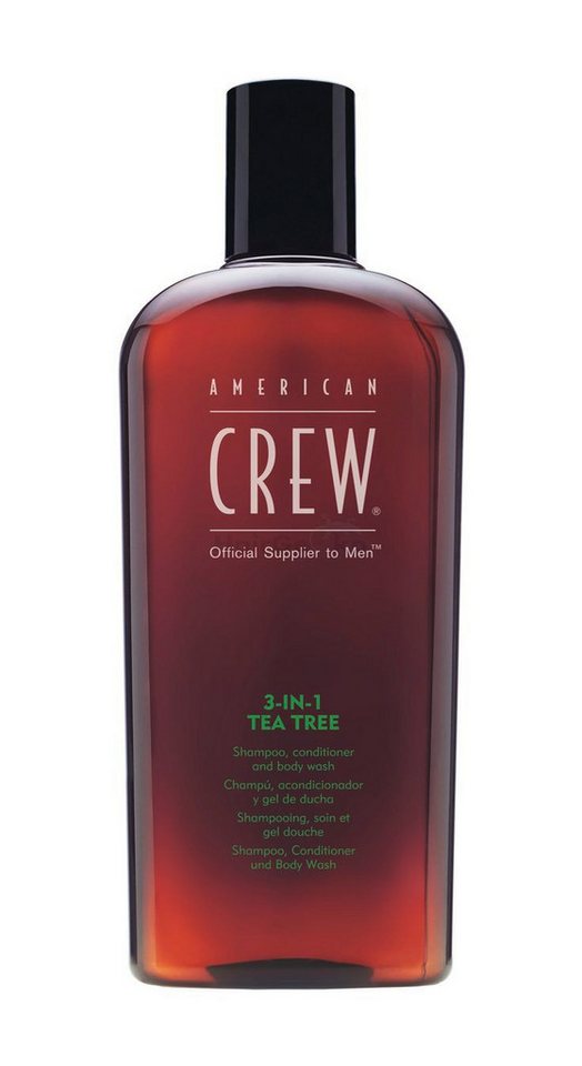 American Crew Haarshampoo 3-in-1 Tea Tree Shampoo + Conditioner + Bodywash von American Crew