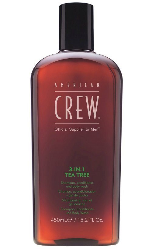 American Crew Haarshampoo 3In1 Tea Tree Shampoo 450 ml von American Crew