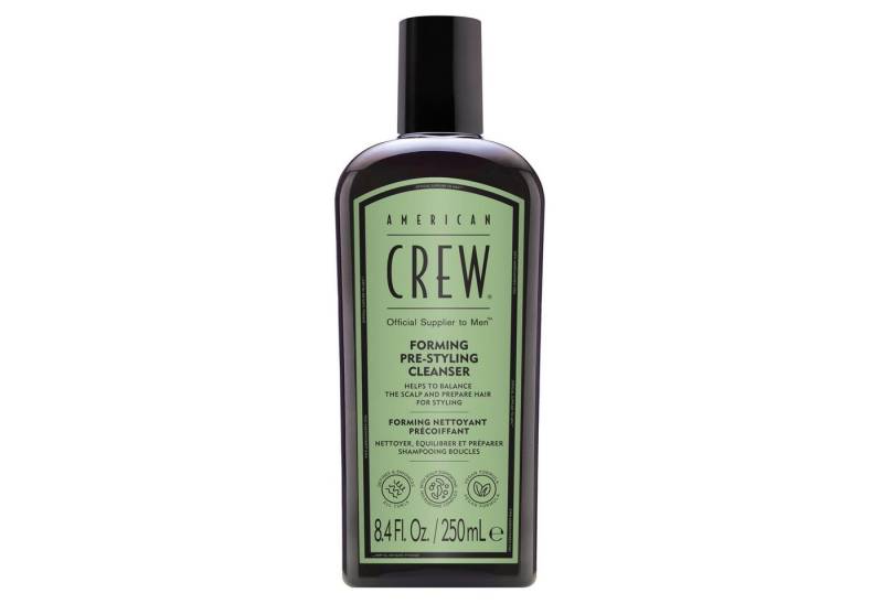 American Crew Haarshampoo Forming Pre-Styling Cleanser Shampoo 250ml, 1-tlg., Vegan, ohne Silikone & Sulfate. von American Crew