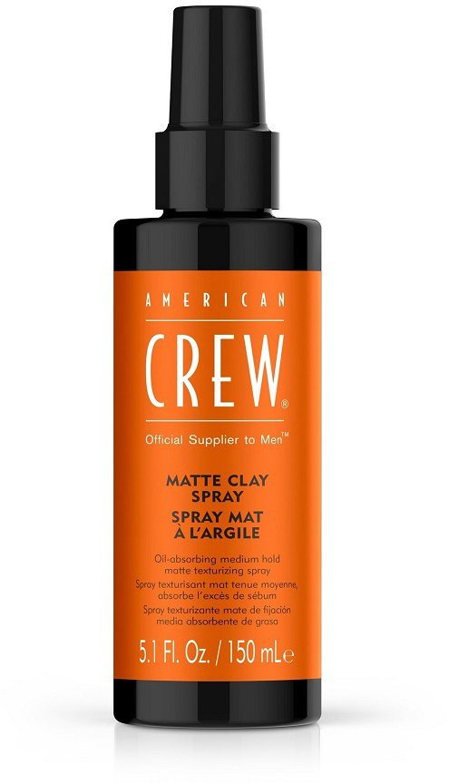 American Crew Haarspray Matte Clay Spray 150 ml, mit Kaolin-Tonerde von American Crew