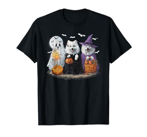 Eskimo Happy Halloween Hundeliebhaber für Herren und Damen T-Shirt Eskimo Happy Halloween Hundeliebhaber für Herren und Damen T-Shirt von American Eskimo Dog Pumpkin Happy Halloween