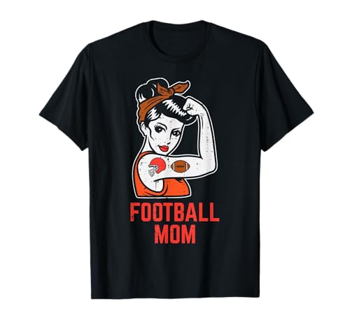 Unzerbrechliche Frau American Football Mama Mama Damen T-Shirt von American Football Shirts Player Men Women Kids