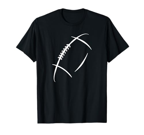 American Football Spieler Und Fan Gear Co - Herren Unisex T-Shirt, Schwarz, S, Klassische Passform, Halbarm, T-Shirt, Football-T-Shirt, American Football, Herbst von American Football Spieler Und Fan Gear Co