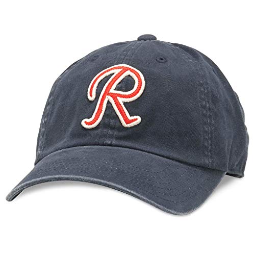 AMERICAN NEEDLE MiLB Team Baseballmütze, verstellbar, Seattle Rainiers (Marineblau), Einstellbar von American Needle