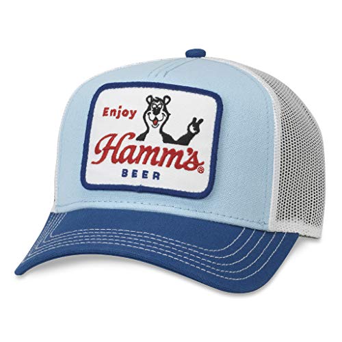Coors Banquet Valin Snapback-Hut für Herren, Hamm's (Weiß/Blau), Einheitsgröße von American Needle