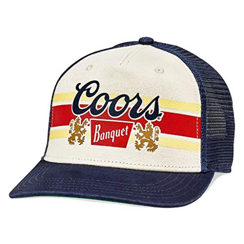 AMERICAN NEEDLE Coors Baseballmütze mit Bierblazer, verstellbar, Snapback, Sinclair (Marineblau/Elfenbein), Einheitsgr��e von American Needle