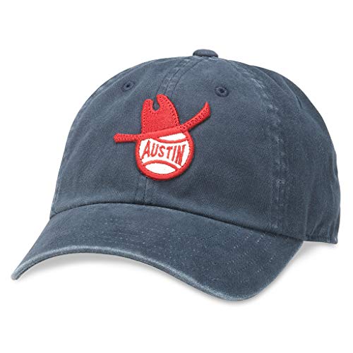 American Needle Austin Senators – Herren Archive Snapback Hat - Blau - Einheitsgröße von American Needle
