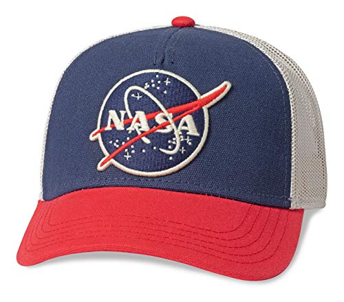 American Needle Valin NASA Cap SMU500B-NASA, Mens Cap with a Visor, Navy, One Size EU von American Needle