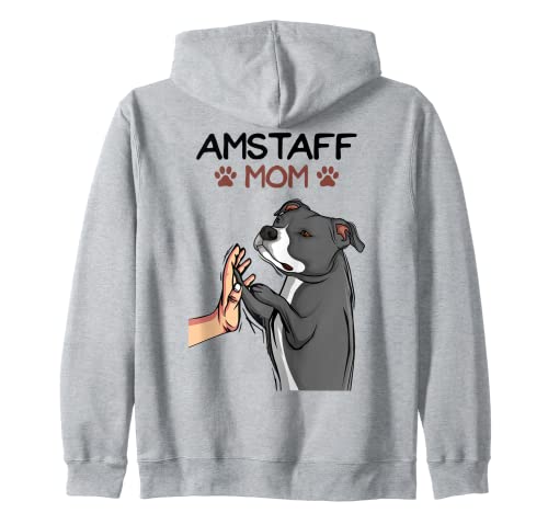 American Staffordshire Terrier Mama Amstaff Hunde Kapuzenjacke von American Staffordshire Terrier Hunde Geschenke