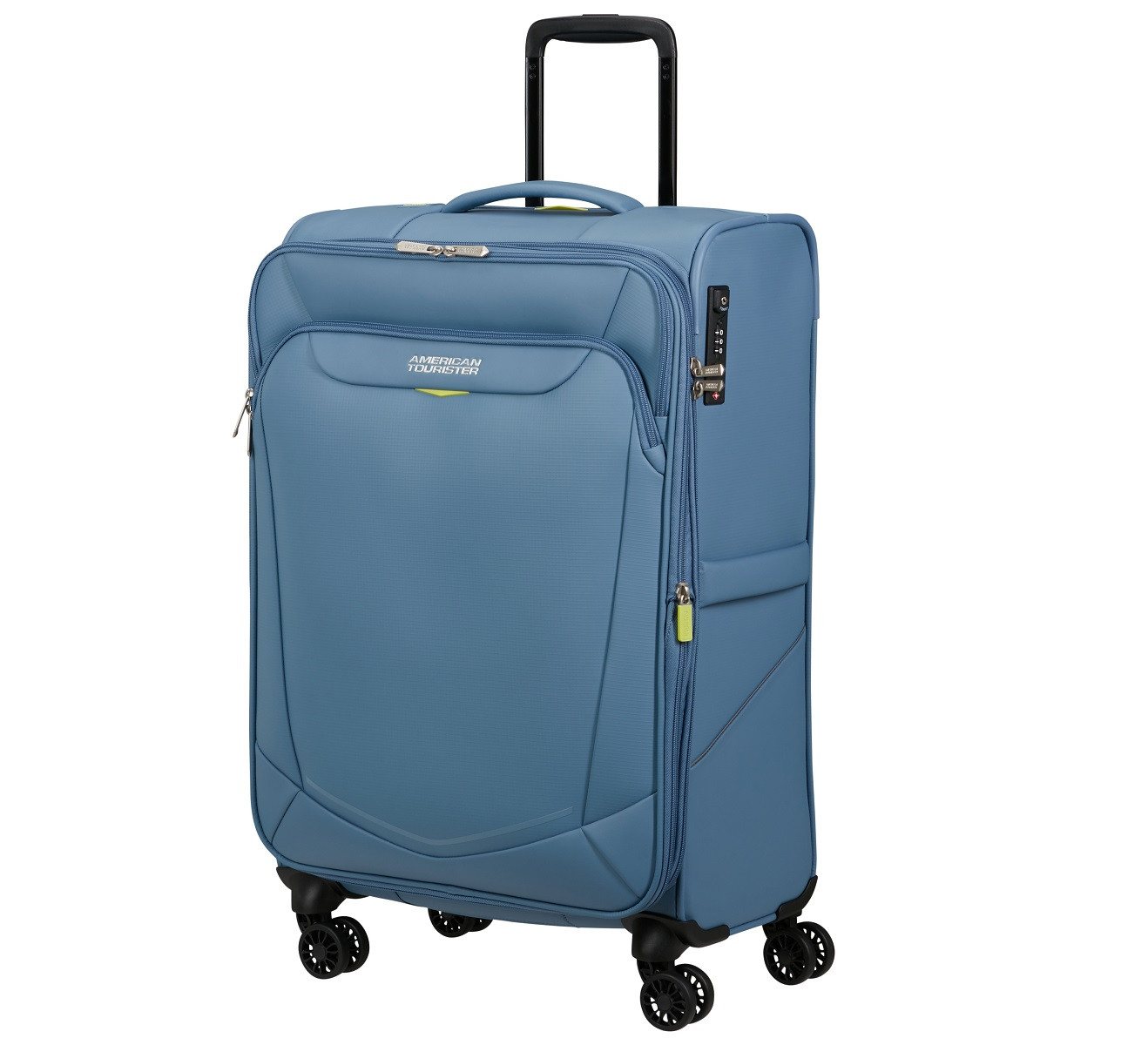 American Tourister® Handgepäckkoffer Summerride Spinner M 69 cm EXP, 4 Rollen, mit TSA-Zahlenschloss von American Tourister®