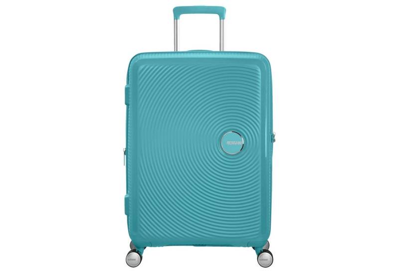 American Tourister® Koffer Soundbox - 4-Rollen-Trolley 67 cm erw. (türkis) von American Tourister®