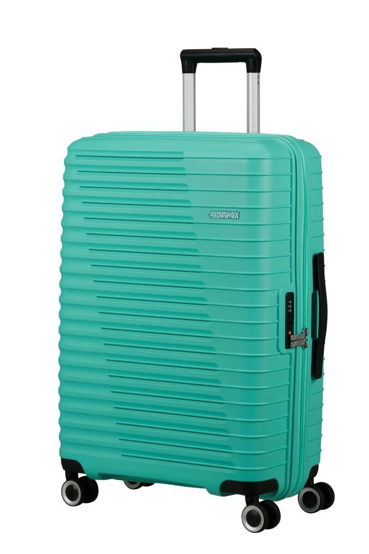 American Tourister - 4Rad-Schalentrolley Spinner 67 Tsa Aqua Turquoise 5467 aqua turquoise - Gr. - M von American Tourister