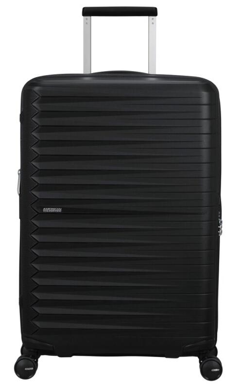 American Tourister - American Tourister Fastforward Spinner 68cm 3,2kg 67/77l flash black Schwarz von American Tourister