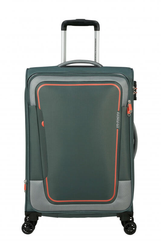 American Tourister - American Tourister Pulsonic Spinner 68cm 2,8kg 64l/74l dark forest Grün von American Tourister