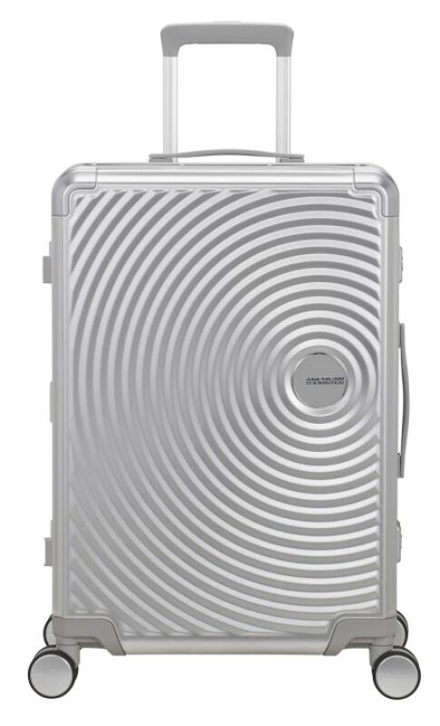 American Tourister - American Tourister Soundbox Alu Spinner 68cm 5,8kg 73l silver Gold/Silber/Bronze von American Tourister