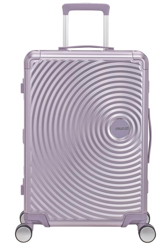 American Tourister - American Tourister Soundbox Alu Spinner 68cm 5,8kg 73l stormy lilac Lila von American Tourister