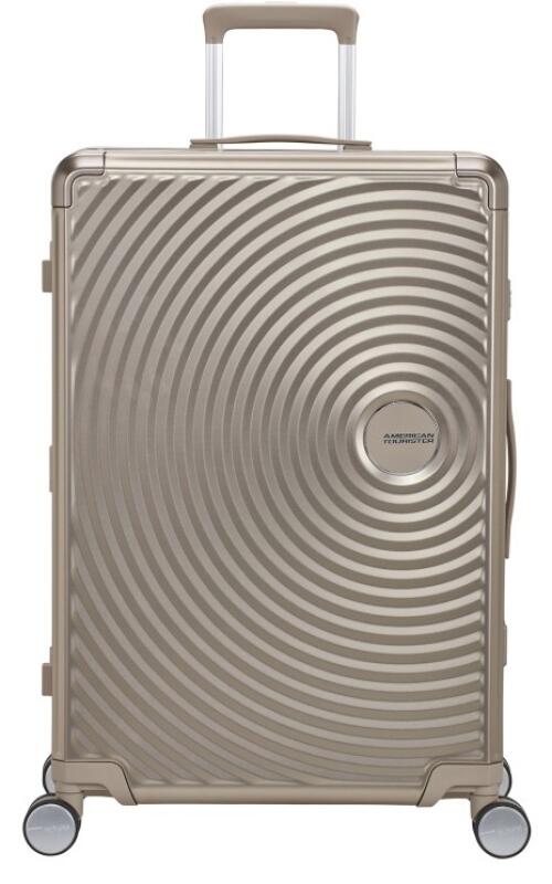 American Tourister - American Tourister Soundbox Alu Spinner 77cm 6,6kg 100l bronze Gold/Silber/Bronze von American Tourister