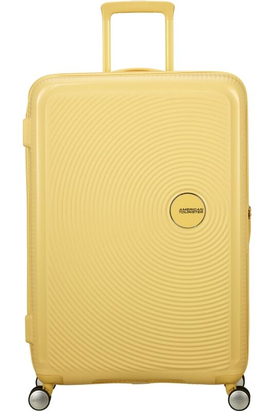 American Tourister - American Tourister Soundbox Spinner 77cm 4,2kg 97/110L Pastel Yellow Gelb von American Tourister