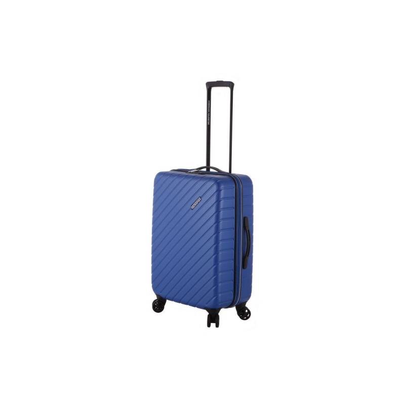 American Tourister - American Tourister Up To The Sky Spinner Insignia Blue 4-Rollen Trolley 66cm blau von American Tourister