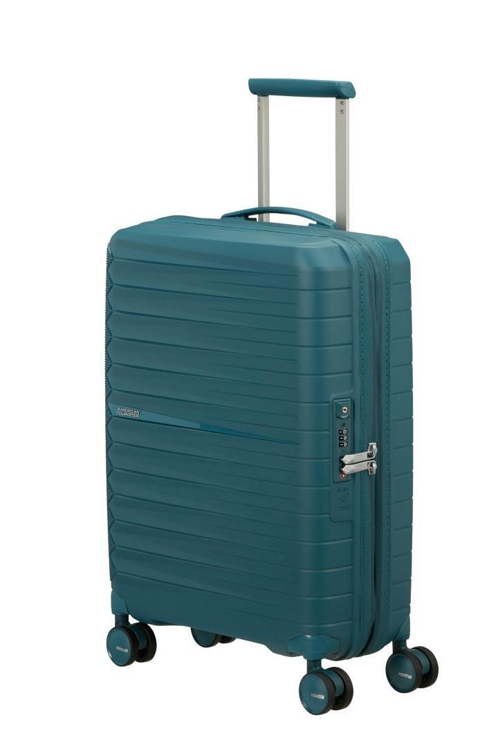 American Tourister - FASTWORWARD 4Rad-Schalentrolley Spinner 55 Tsa Exp Totally Teal Petrol von American Tourister