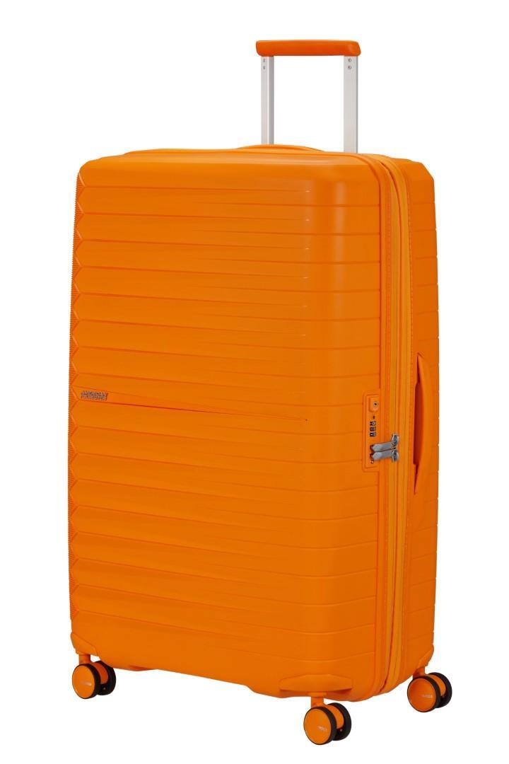 American Tourister - FASTWORWARD 4Rad-Schalentrolley Spinner 78 Exp Radiant Orange von American Tourister