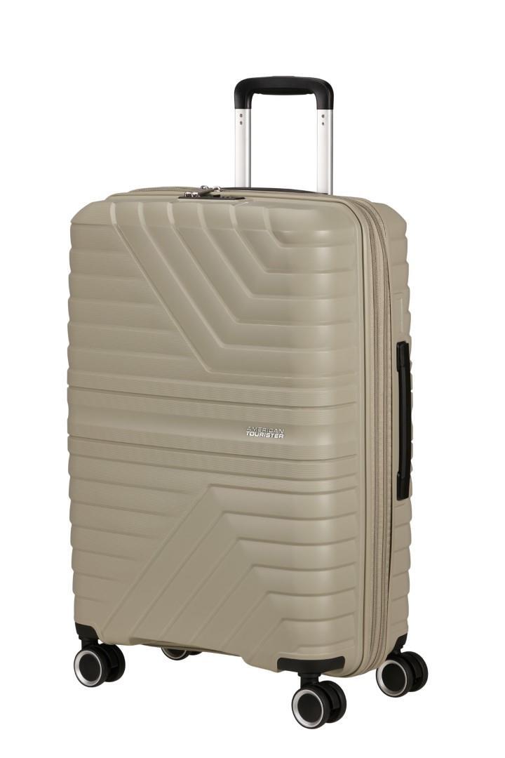 American Tourister - FLYTWIST 4Rad-Schalentrolley Spinner 67 Tsa Exp Sandstone Sand - Gr. - M von American Tourister