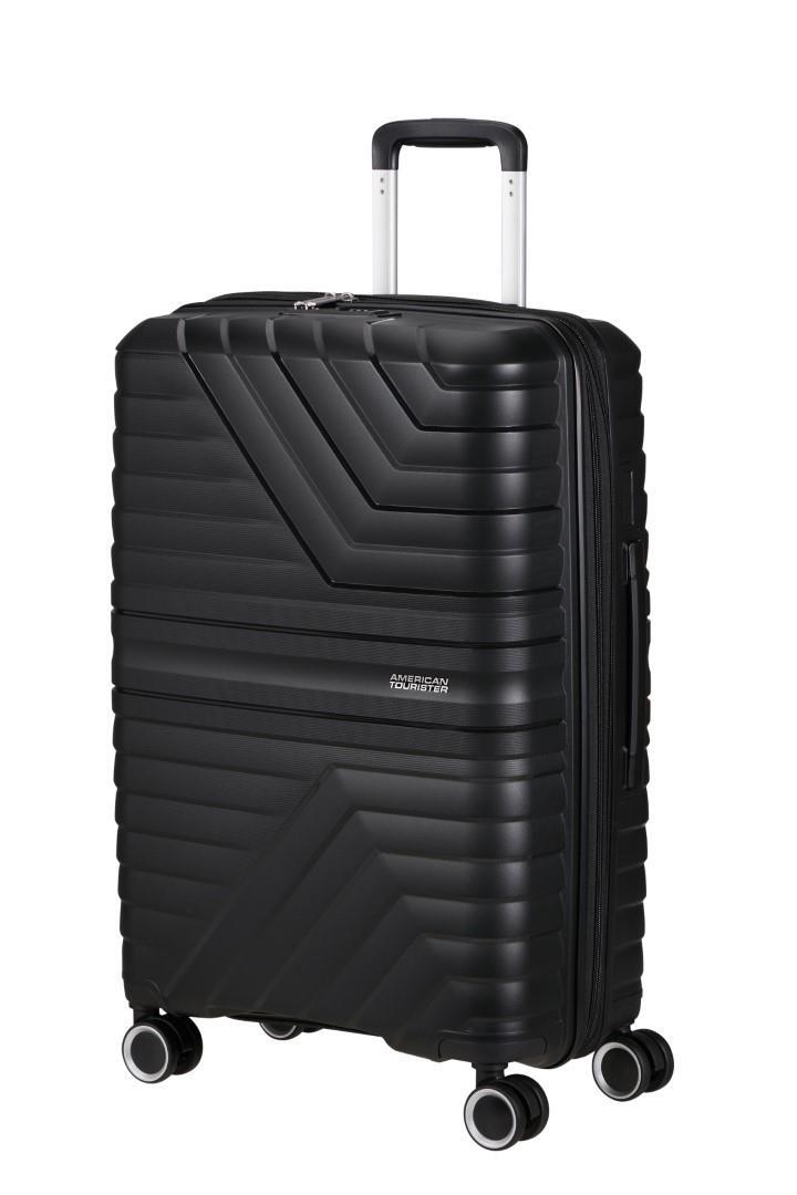 American Tourister - FLYTWIST 4Rad-Schalentrolley Spinner 67 Tsa Exp Shadow Black Schwarz - Gr. - M von American Tourister
