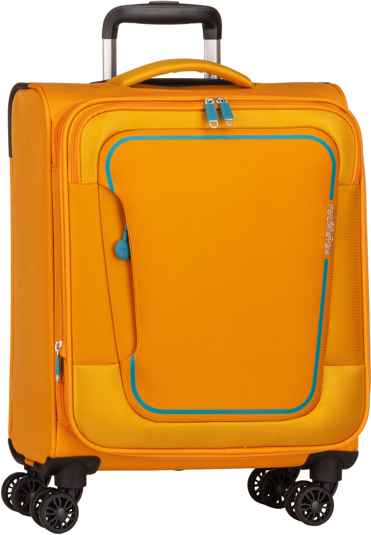 American Tourister Pulsonic Spinner 55 EXP  in Orange (40.5 Liter), Koffer & Trolley von American Tourister