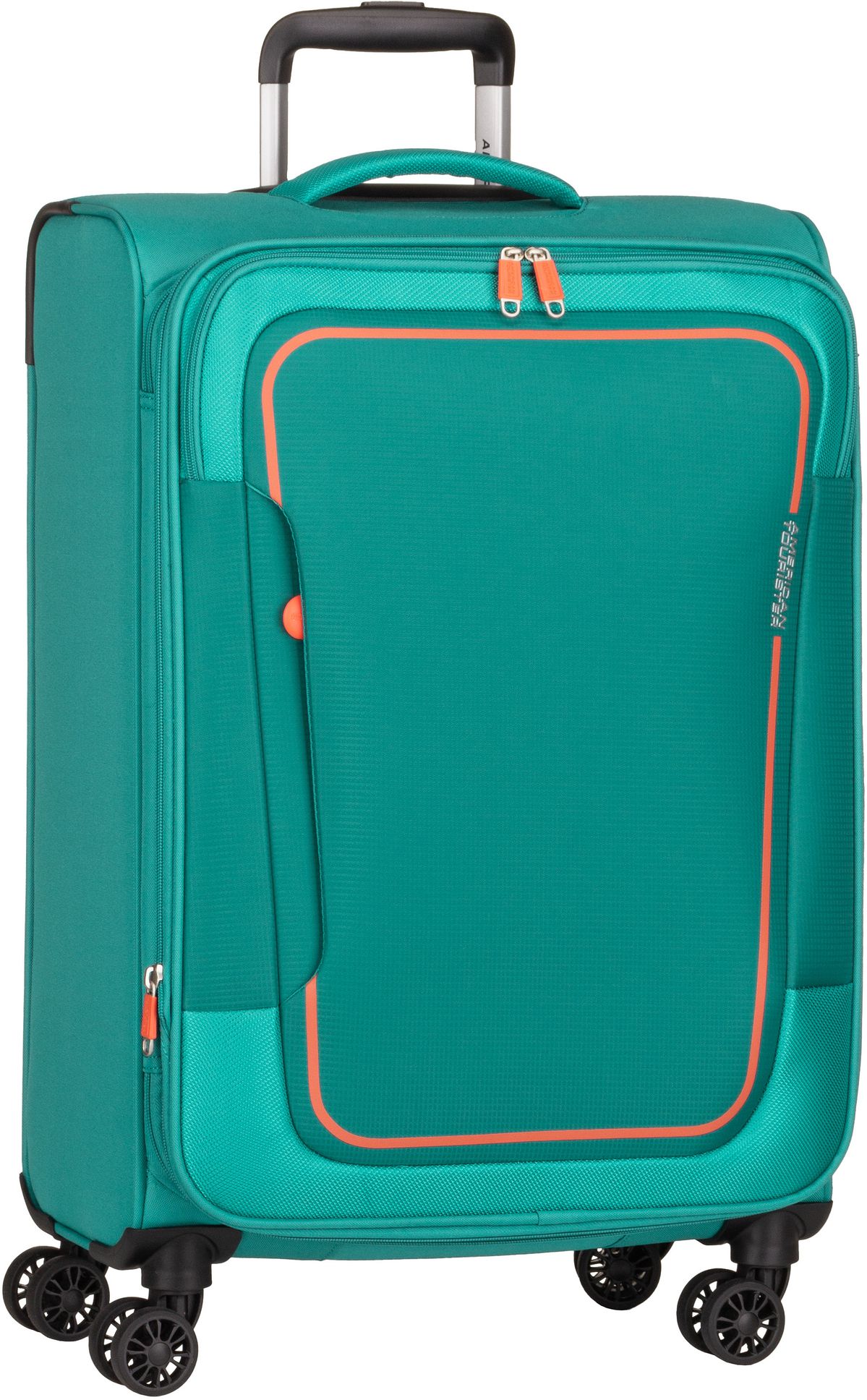 American Tourister Pulsonic Spinner 68 EXP  in Türkis (64 Liter), Koffer & Trolley von American Tourister